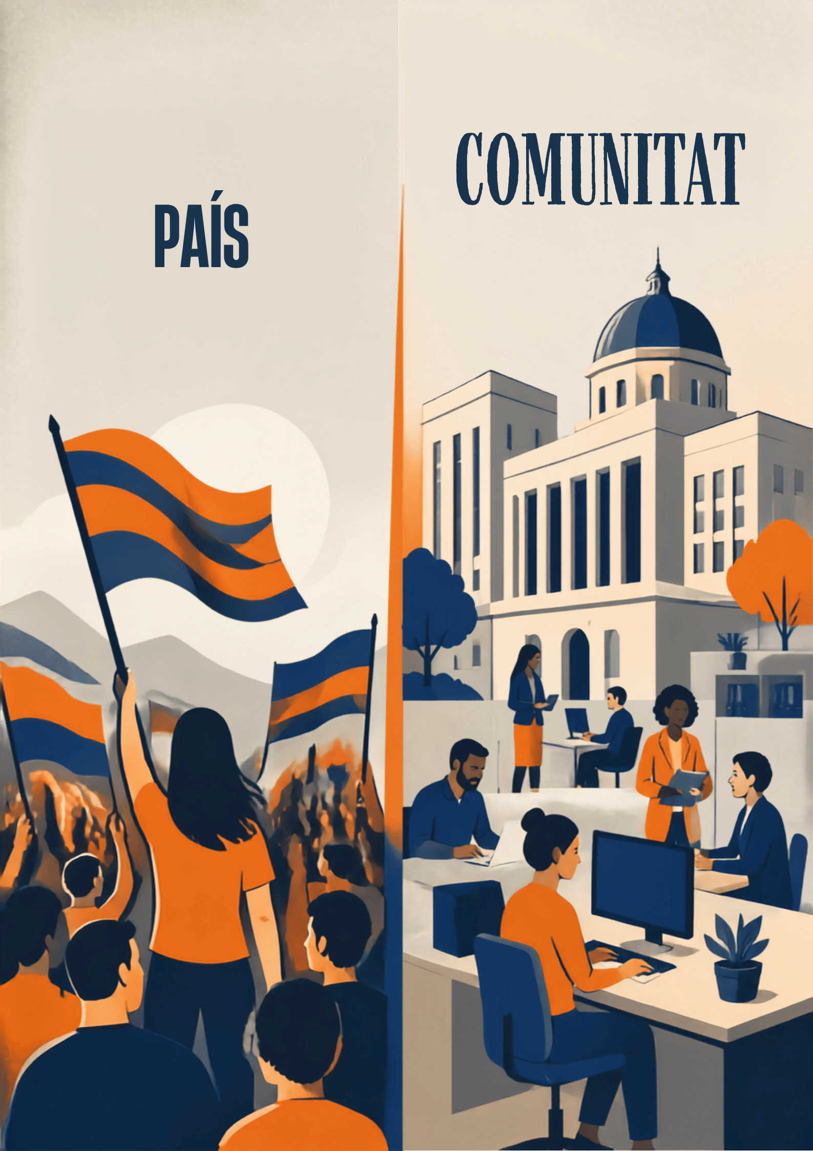 Comparación editorial entre País Valenciano y Comunitat Valenciana.