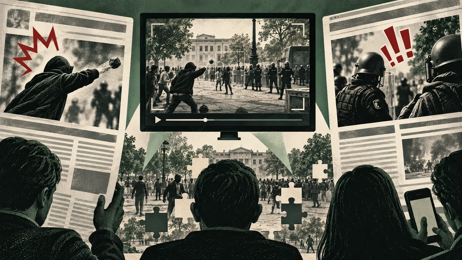 Manipulación mediática: distintos encuadres aplicados a un mismo acontecimiento